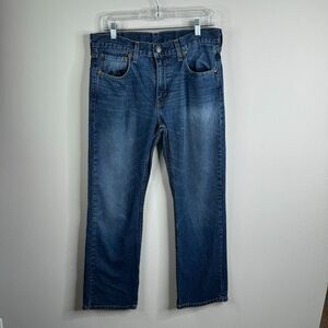 Levi's 527 Mens Jeans Size 34x30 Medium Wash Denim Straight‎ Casual *Read
